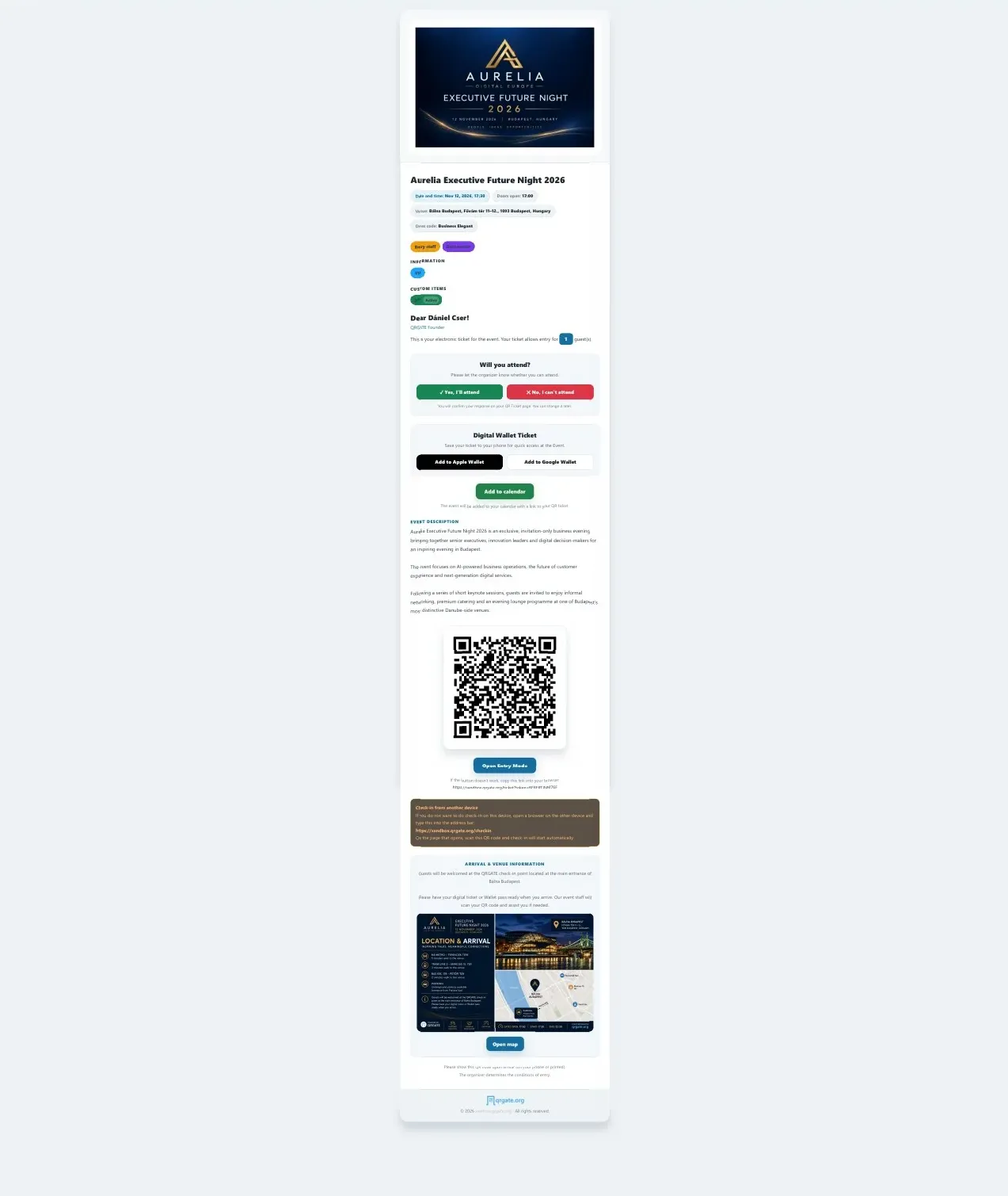 Pozivnica i digitalna ulaznica